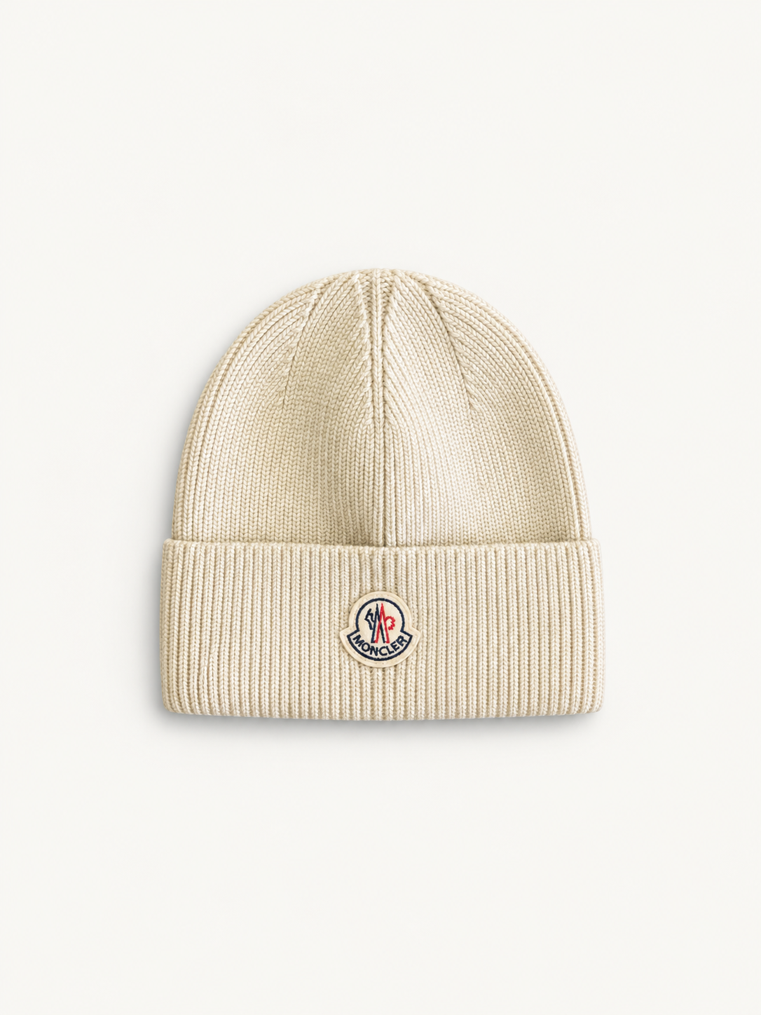 Heritage Logo Patch Beanie — front view