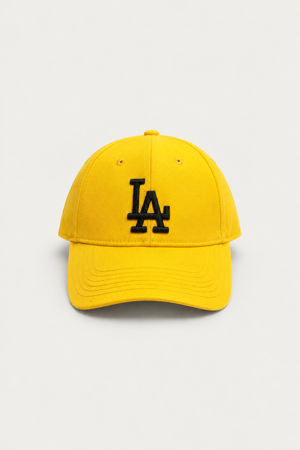 LA Boldmark Cotton Cap — detail