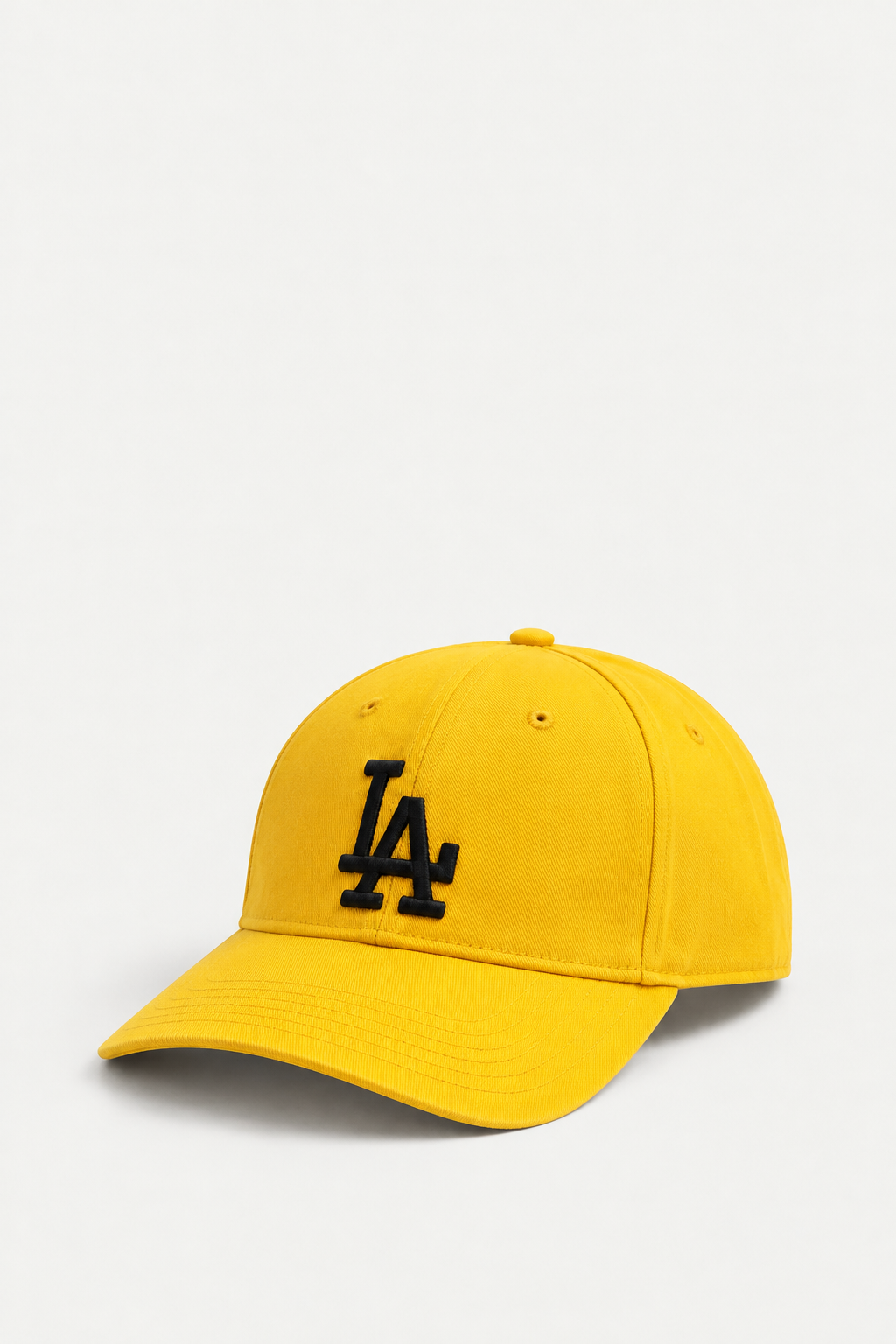 LA Boldmark Cotton Cap — front view