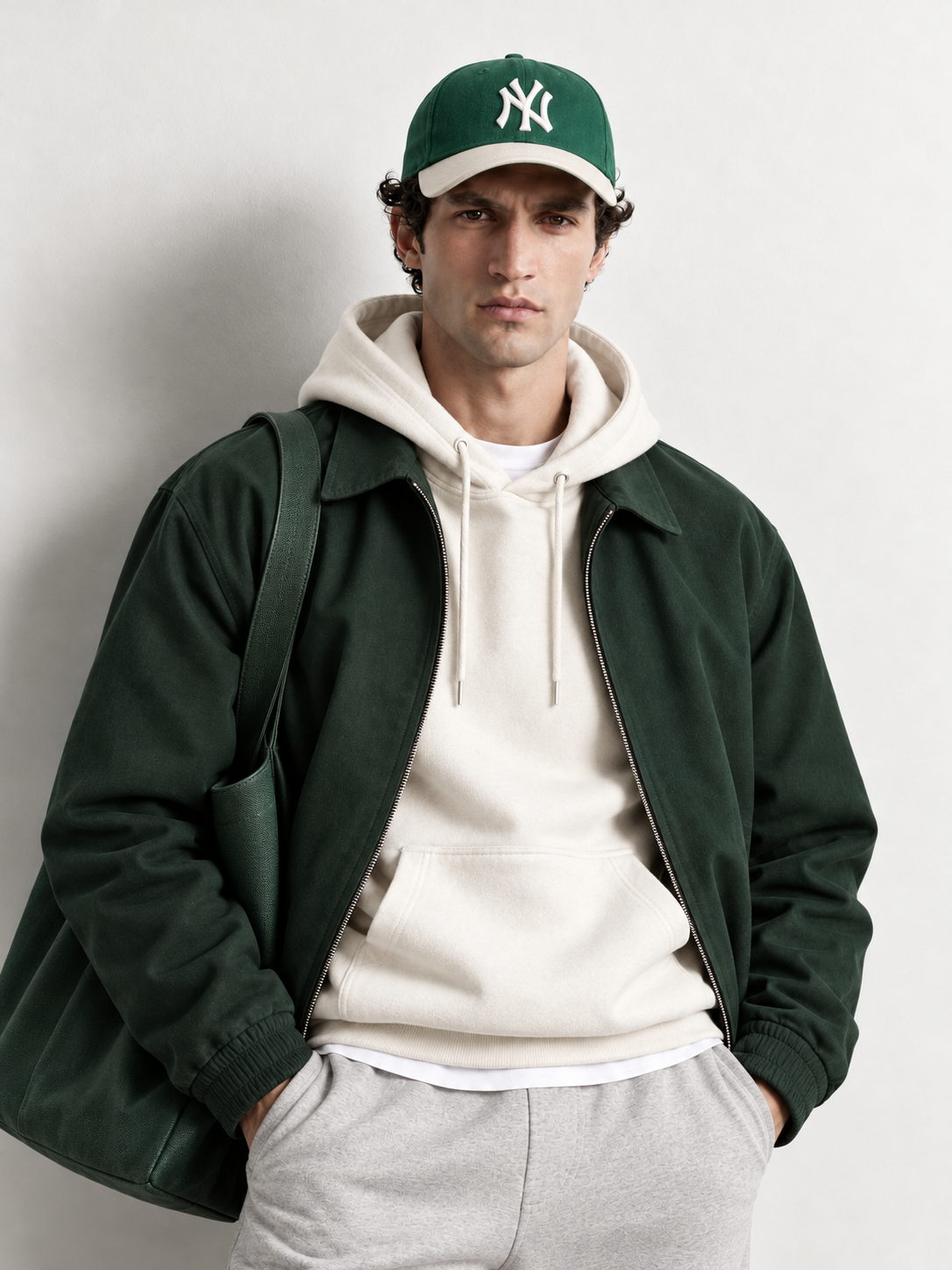 NY Heritage Cap — worn, front