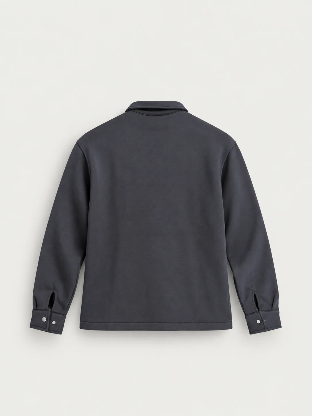Double Pocket Snap-button Overshirt — detail