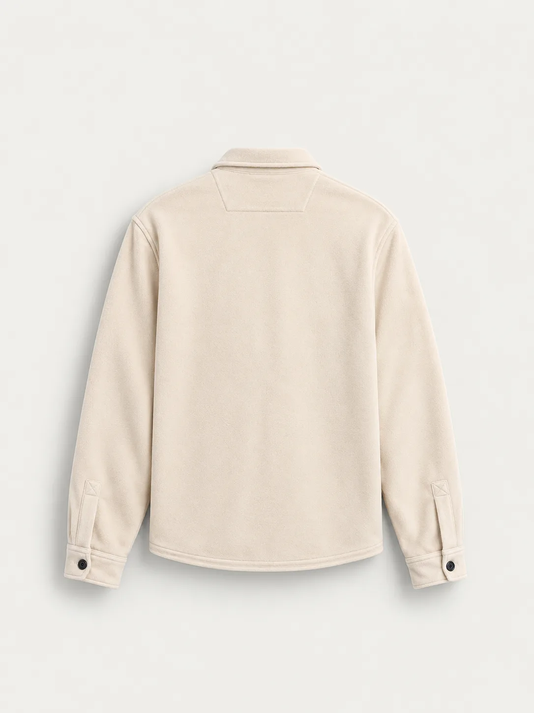 Polar Fleece Overshirt with Pocket — detail