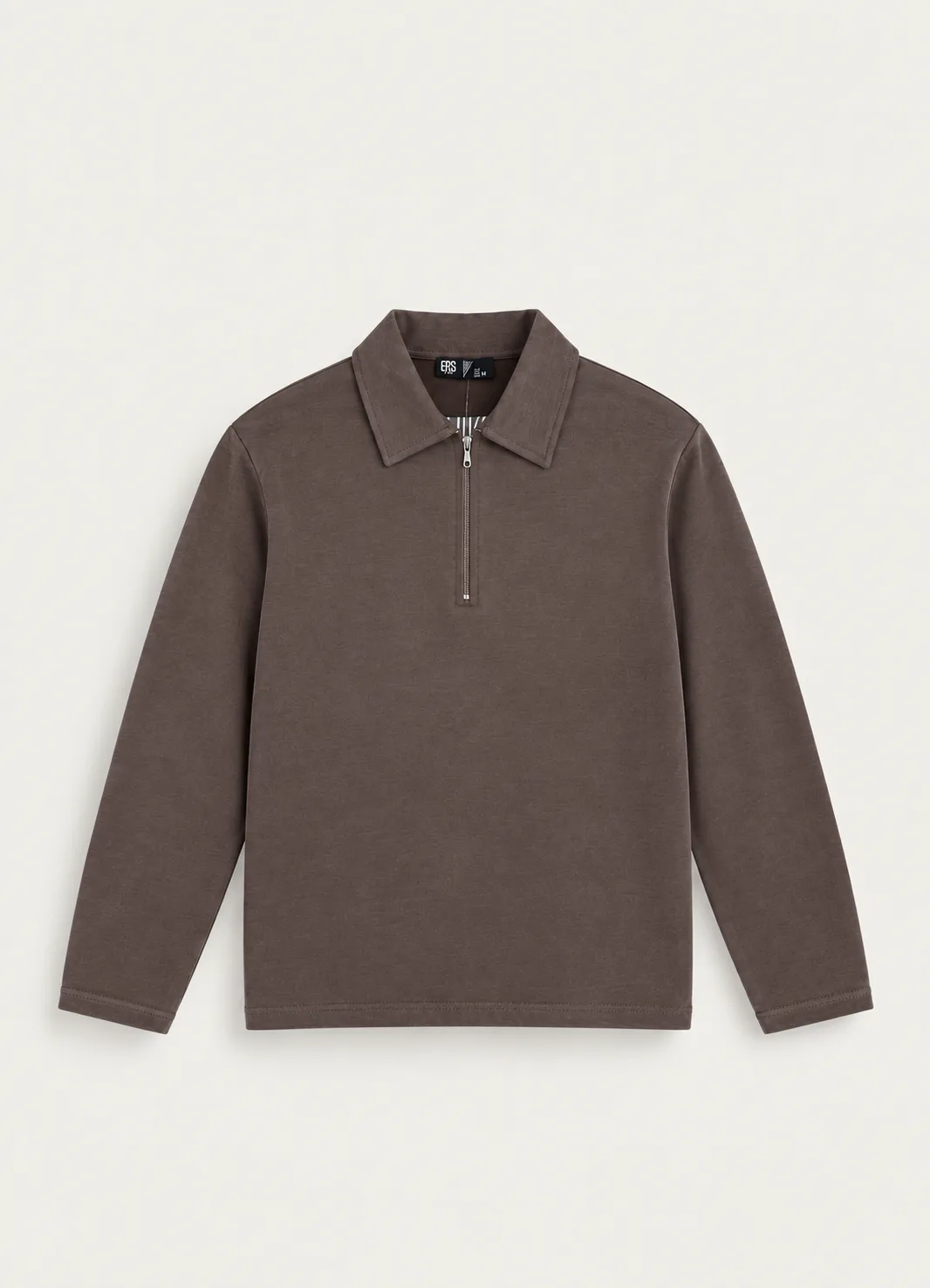 Quarter-Zip Polo Sweatshirt — detail