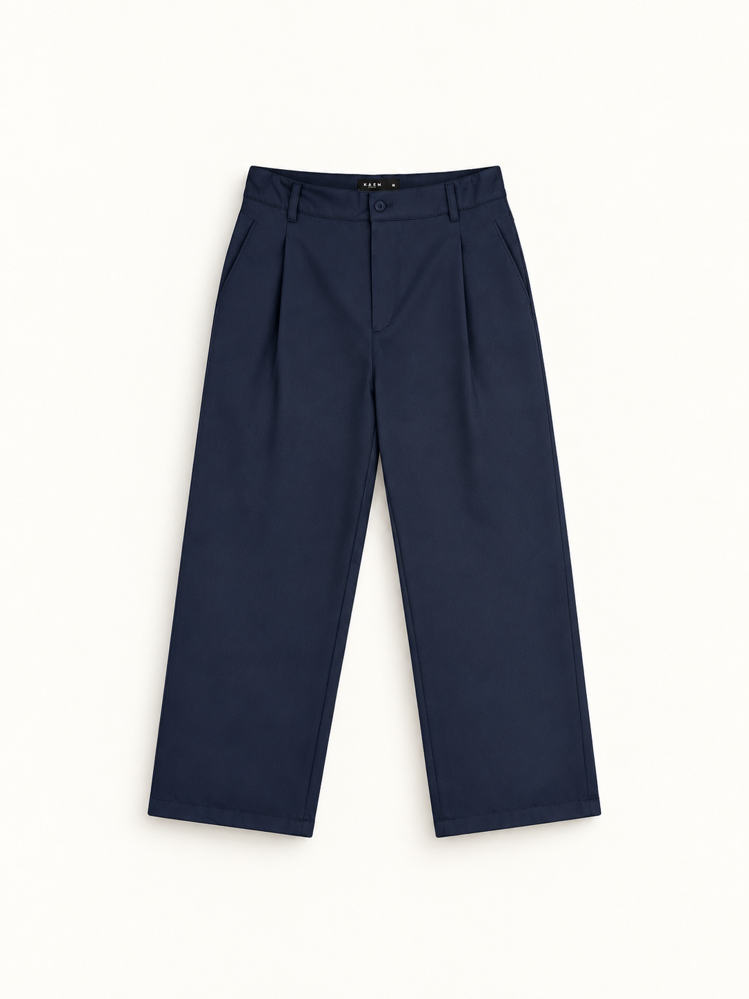Marlow Pleated Wide Leg Trousers — detail