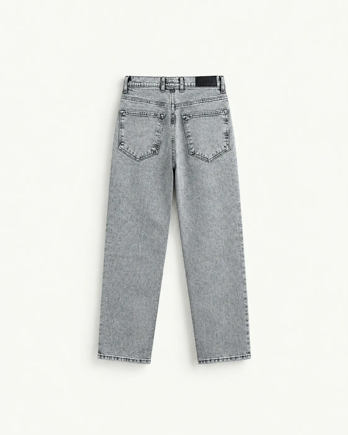 Ash Grey Slim Jeans — detail