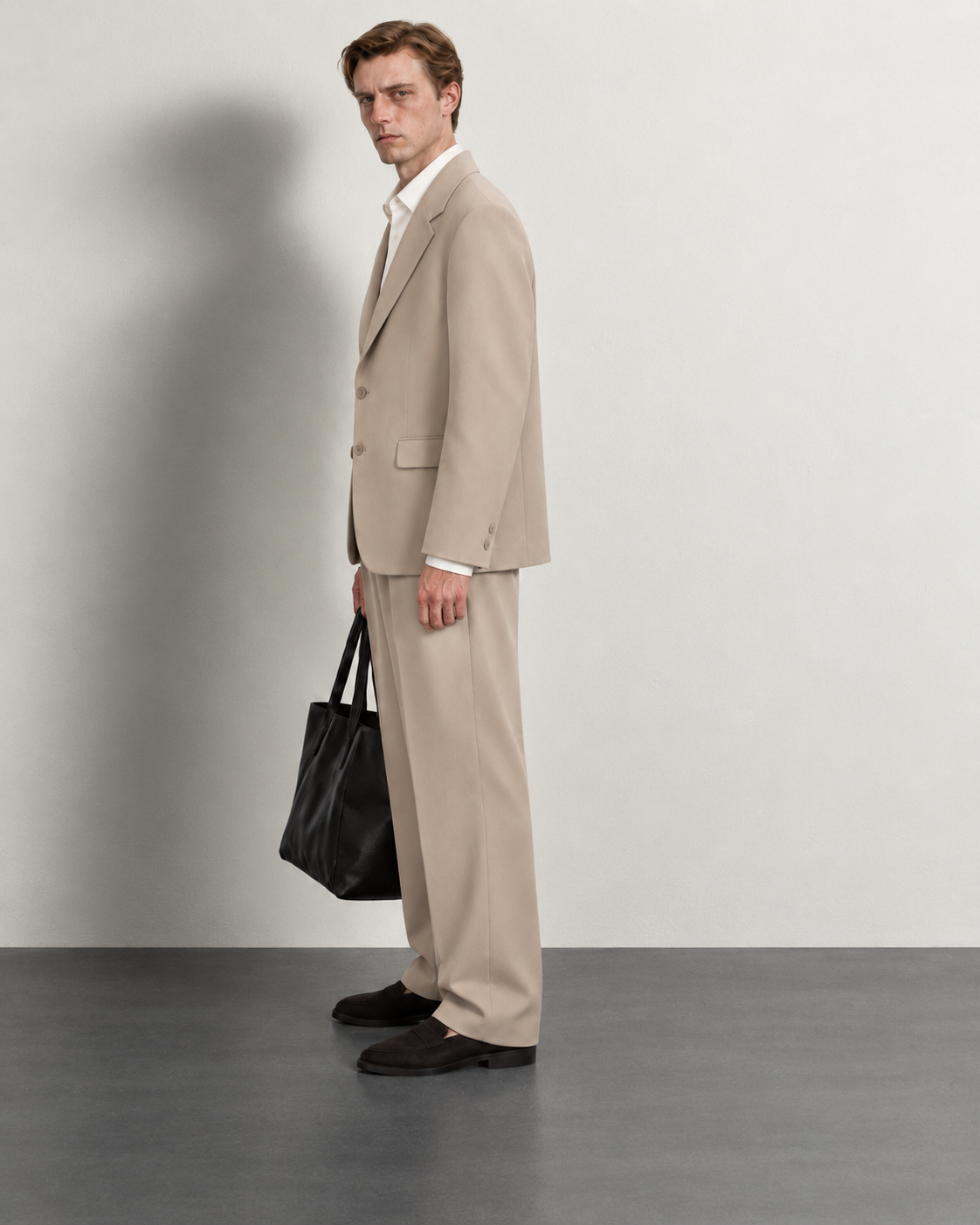 Relaxed Fit Suit — detail