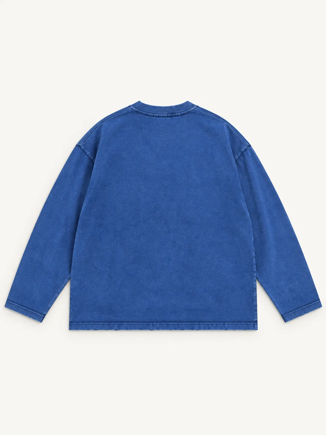 Acid Wash Long Sleeve Tee — detail