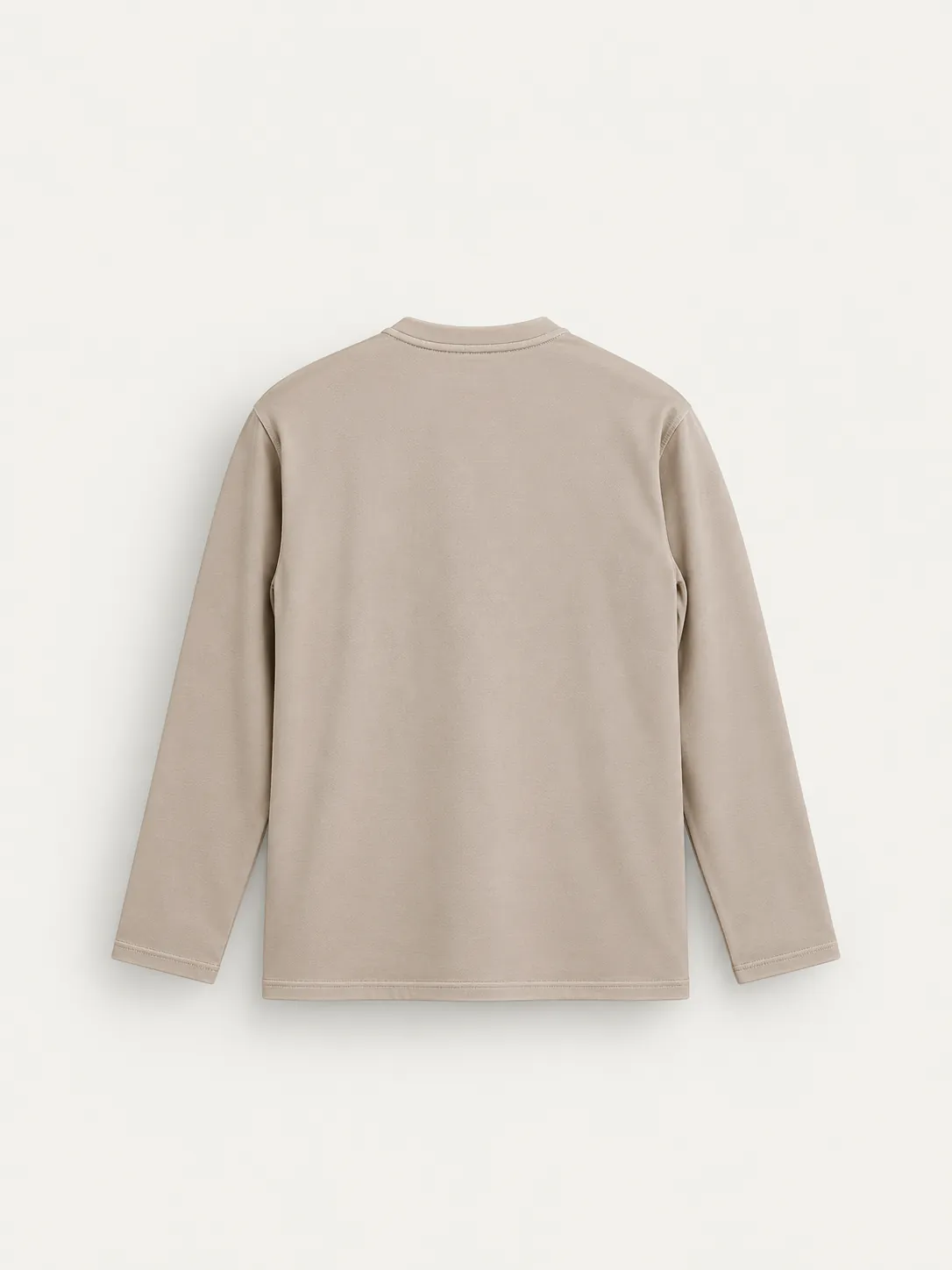 Smooth Crewneck Long Sleeve — back view