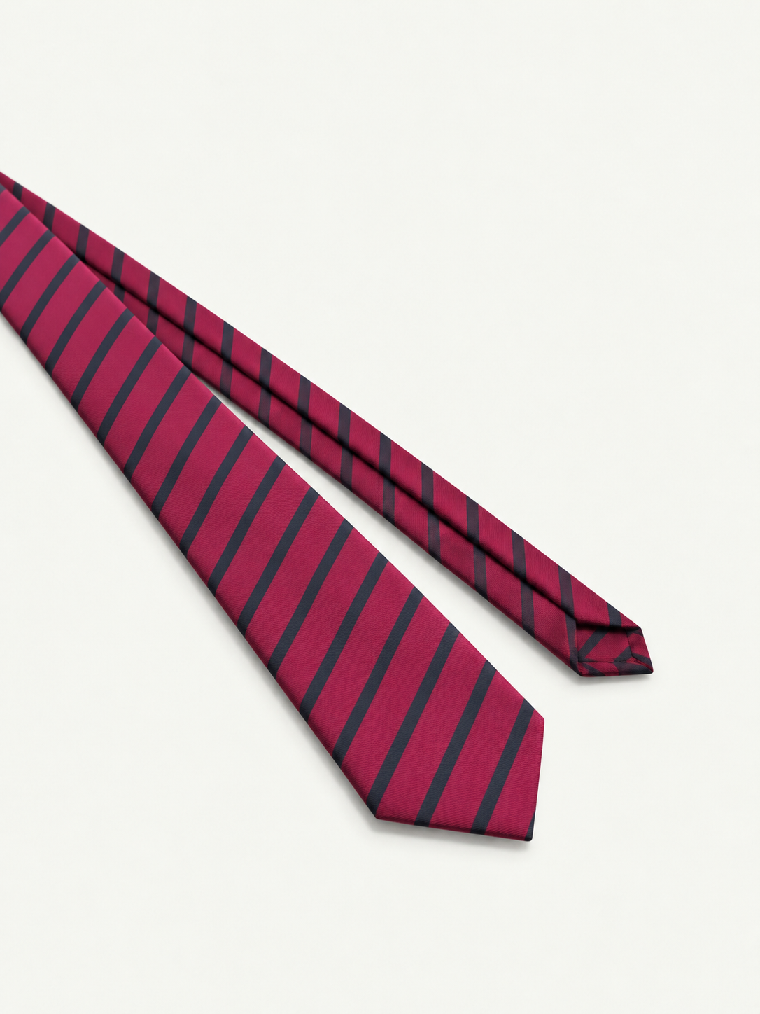 Westbridge Striped Tie — detail